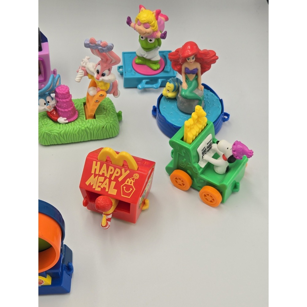 McDonald's Happy Meal Trains/Toys Lot Of 12 1993/1994 Vintage - Picture 4 of 16